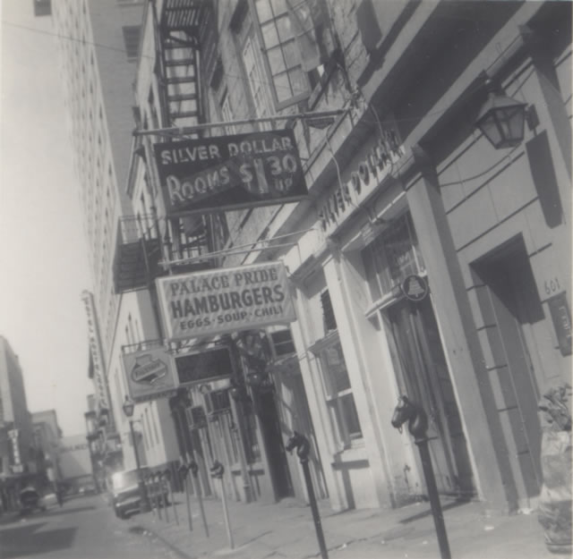 Marlin's picture of his New Orleans hotel before departing for the Amazon