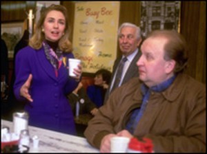 Hillary Clinton at the Busy Bee (Courtesy of Chet Madej)