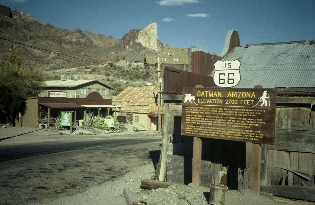 Oatman, Az., 1991 (Photos by Dave Hoekstra)