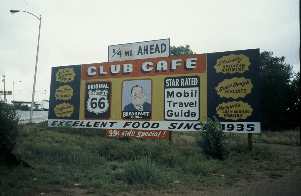 Pre-social media advertising, 1991, Route 66