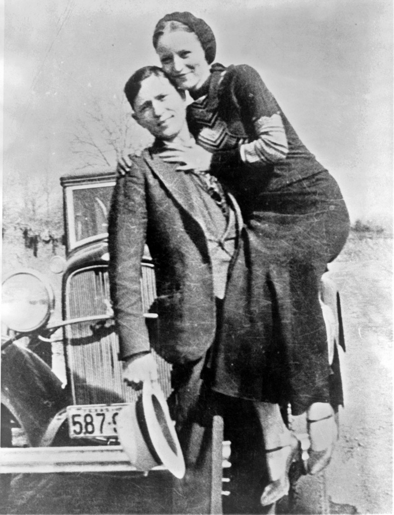 Bonnie AND Clyde hit the road.