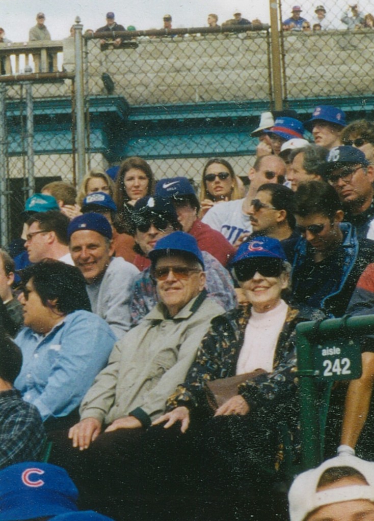 Our parents in Sec. 242, Wrigley FIeld